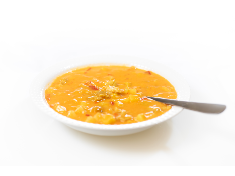Kanakeitto red curry